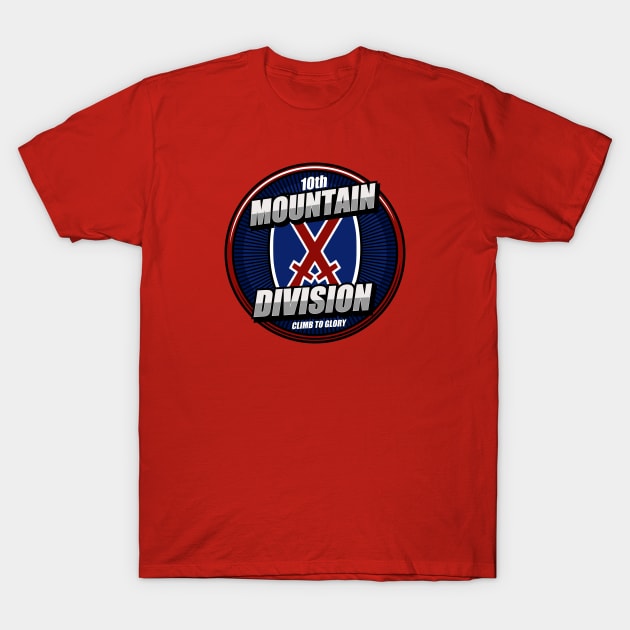 10th Mountain Division T-Shirt by TCP